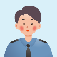 保全人員 張先生